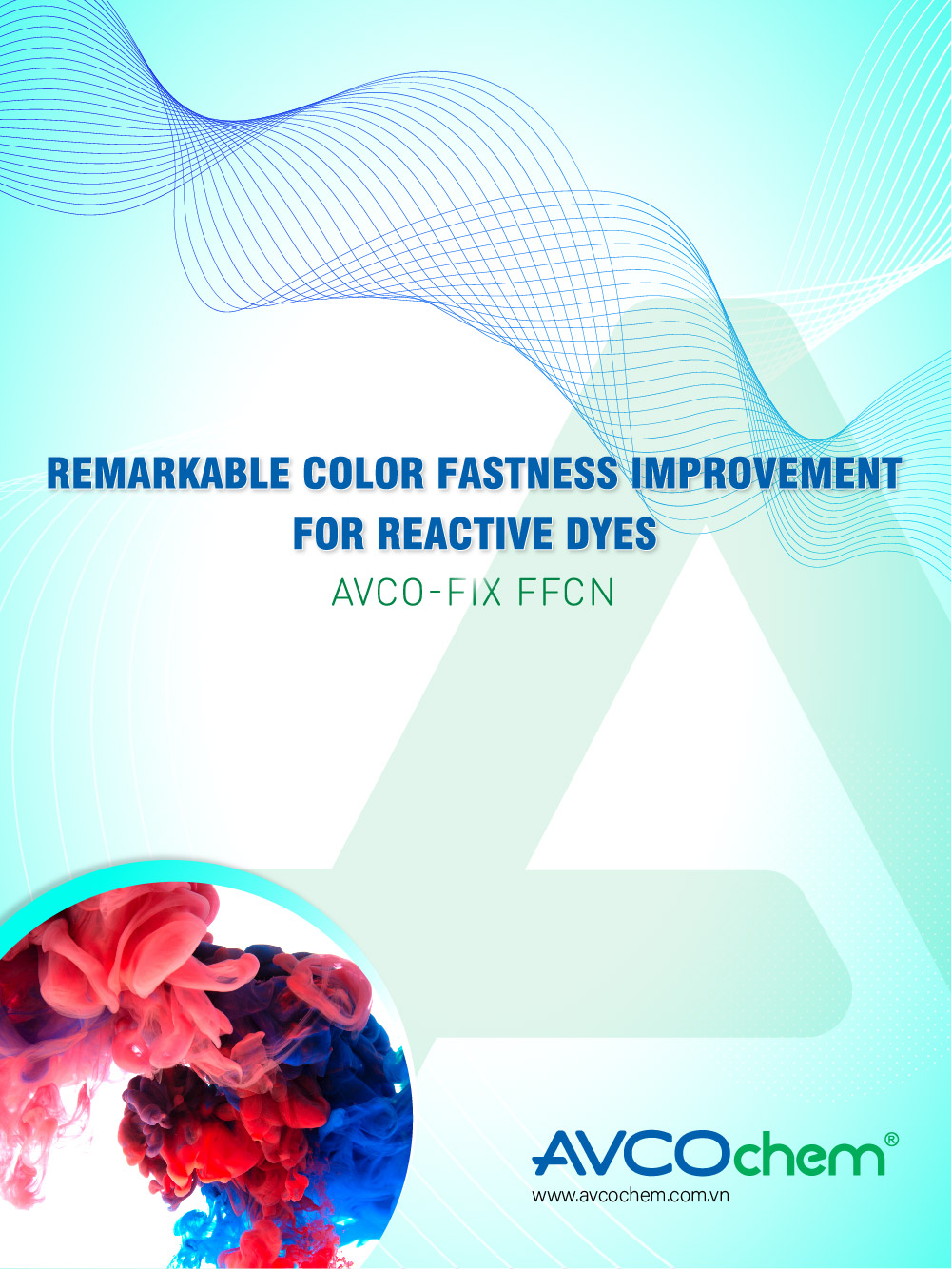 REMARKABLE COLOUR FASTNESS IMPROVEMENT FOR REACTIVE DYES WITH AVCO-FIX FFCN