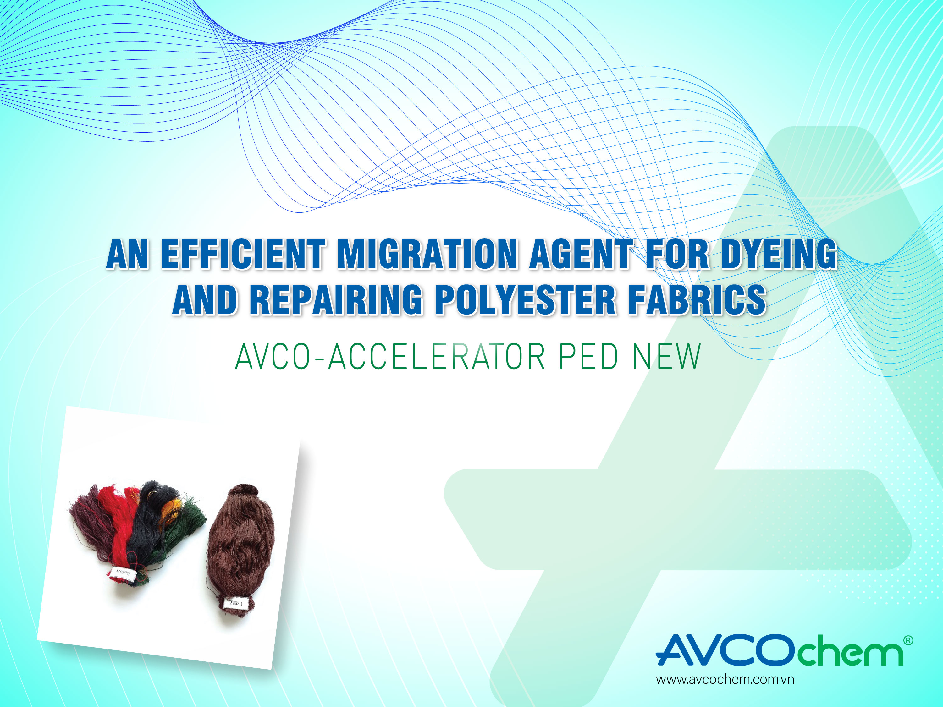 AN EFFICIENT MIGRATION AGENT FOR DYEING AND REPAIRING POLYESTER FABRICS
